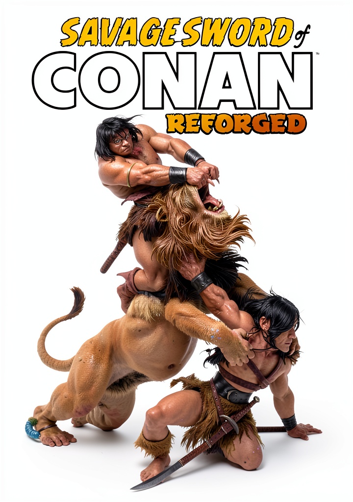 Reading Savage Sword of Conan on a Kindle device