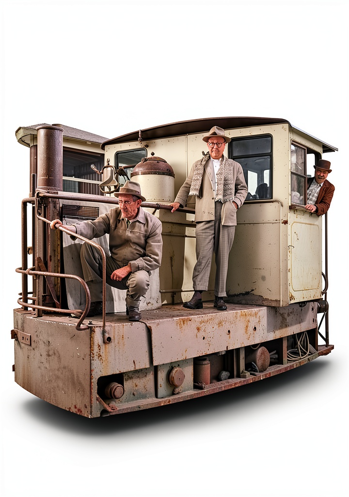 'Kindle book cover showing railroad history imagery'