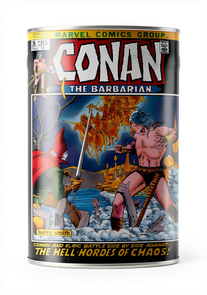 Conan the Barbarian Archive Issues cover showcasing epic fantasy art