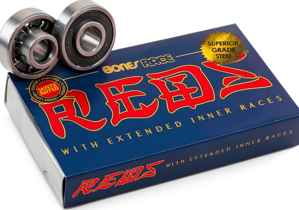 Bones Skateboard Bearings 8mm Alloy Steel