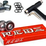 Bones Skateboard Bearings ABEC5 8-Piece Kit with Spacers and T-Tool-0