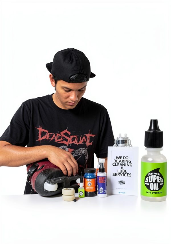 Sonic Synthetic Skate Bearing Lubricant Green 0.5oz High Viscosity-4