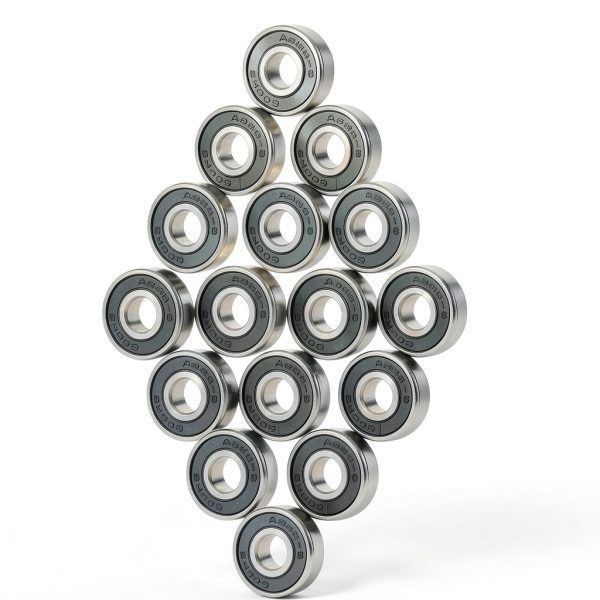 Flydazzle 608-2RS Ball Bearings for Skateboards-0