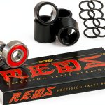 Bones Skate Rated Bearings Red Alloy Steel-0