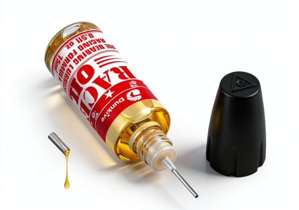 Skateboard Bearing Lube Dunkive 2‑Bottle Set Child‑Safe Cap Needle Tip-3