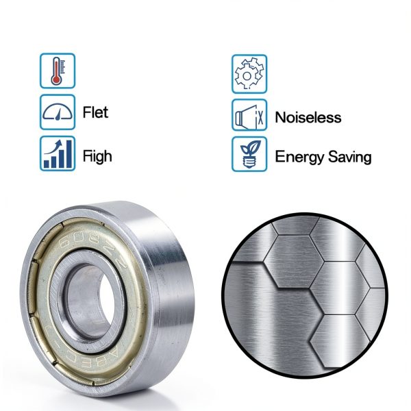 ANCIRS Skateboard Bearing AN1001-CA High Harden Steel 8mm x 22mm x 7mm-2