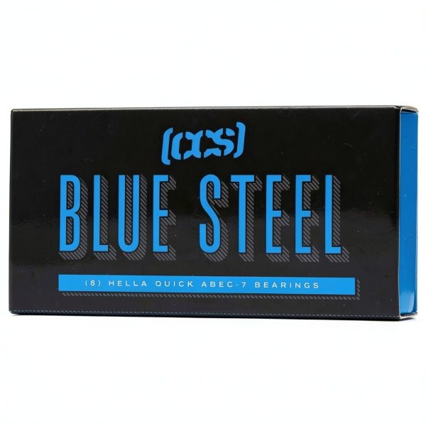 Skateboard Bearings CCS 8 Pack ABEC-7 Ceramic Blue Steel Set-2