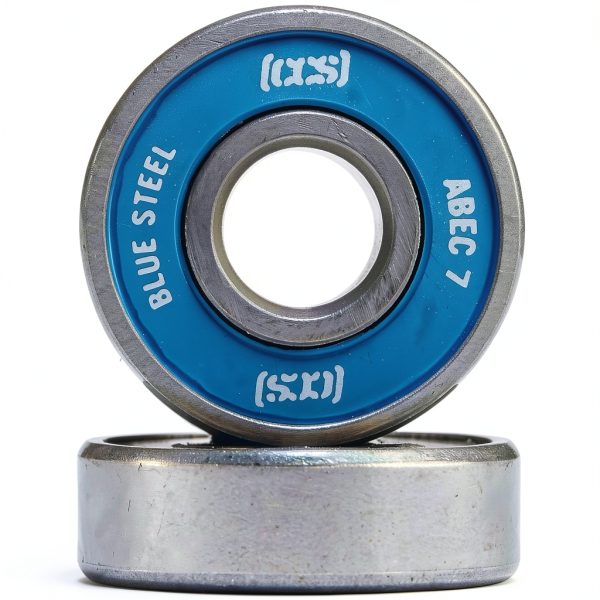 Skateboard Bearings CCS 8 Pack ABEC-7 Ceramic Blue Steel Set-1