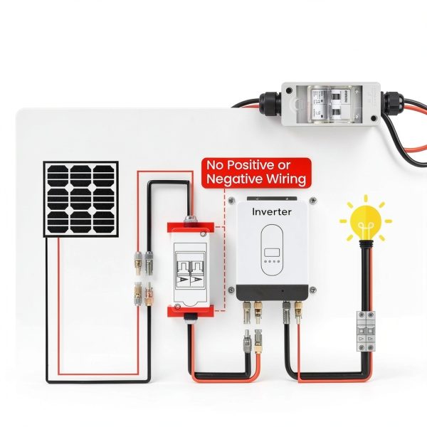 Solar Panel Disconnect Switch PJERJZN 1000V 32A Miniature Breaker IP65-8