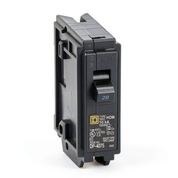 Square D HOM120 Circuit Breaker 10 Pack 20 Amp 120V UL Listed-3