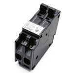 SIEMENS Q1515 15 Amp Duplex Circuit Breaker, Black, Space‑Saving-0
