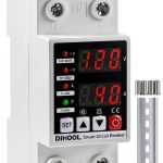 Adjustable Voltage Protector DIHOOL Miniature Circuit Breaker 12-0